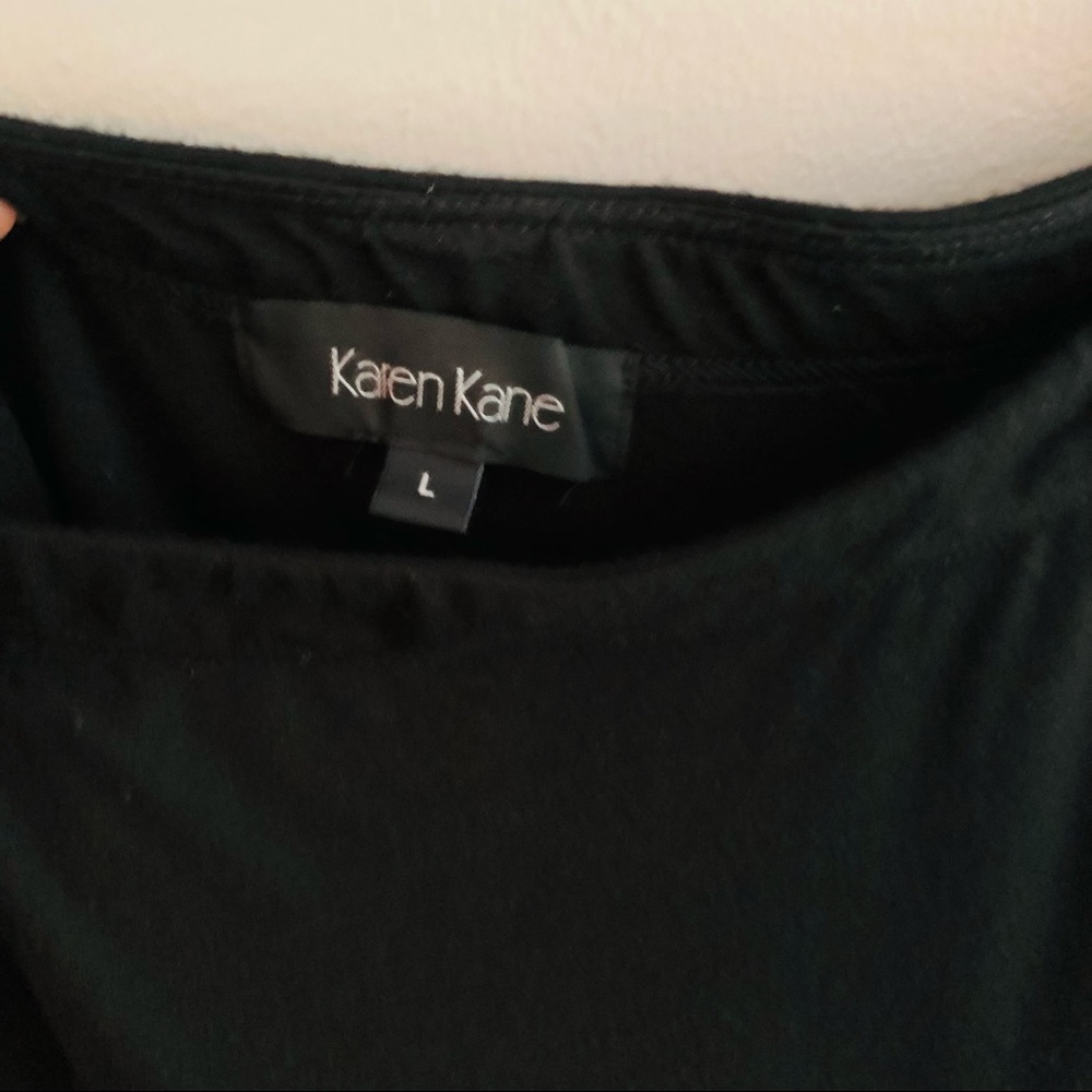 Karen Klein Black Skirt Size L - Picture 3 of 3